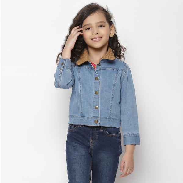 Amazon.com: Girl's Personalized Denim Jacket Fully Embroidered With Rose  Accent Toddler Denim Jacket Toddler Jean Jacket (3T) : Handmade Products